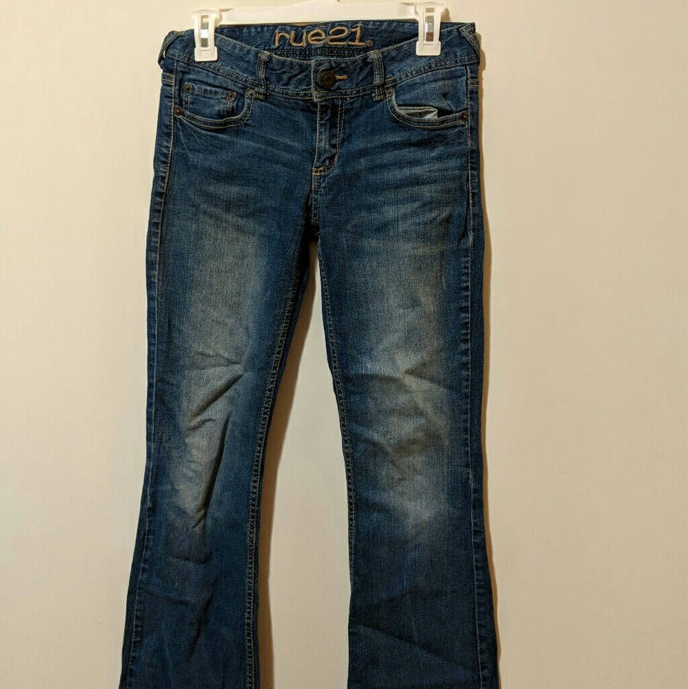 Rue 21 boot cut blue jeans